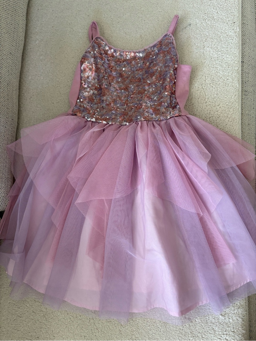 Cat & Jack Pink Sequin Top